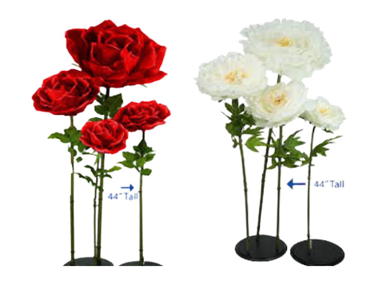 Larger-than-Life Faux Flowers